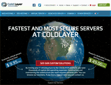 Tablet Screenshot of coldlayer.com